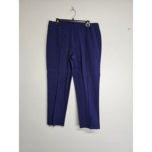 Isaac Mizrahi Live! Purple Pants Womens‎ Size 16